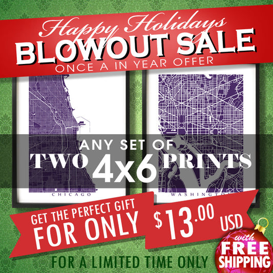 Christmas Sale - Two 4x6 Prints