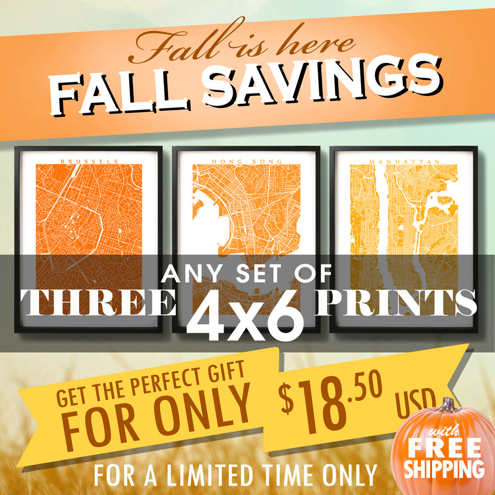 Fall Sale - Three 4x6 Prints
