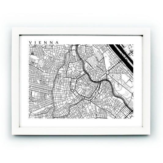 Viena en blanco y negro