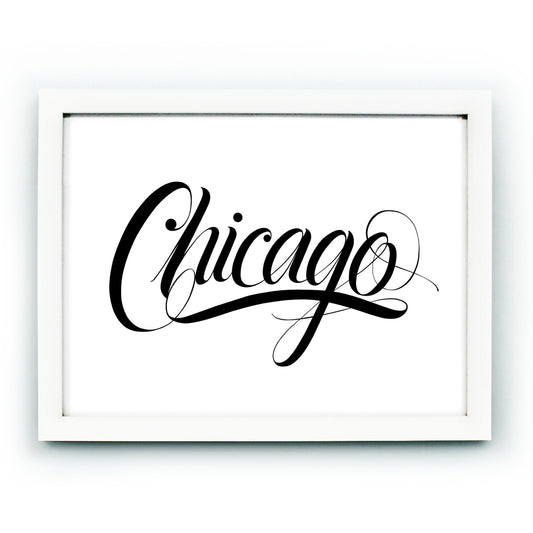 Chicagoer Kalligraphie