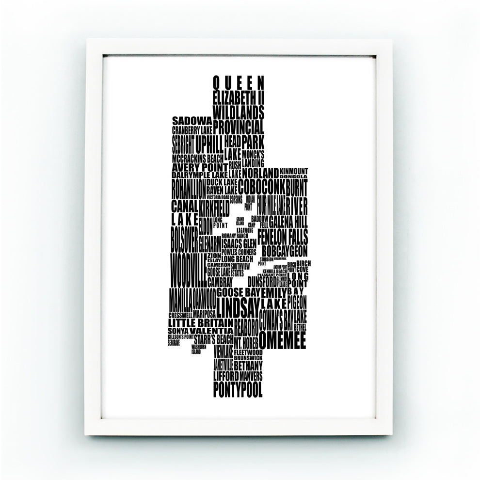 Kawartha Lakes Typography