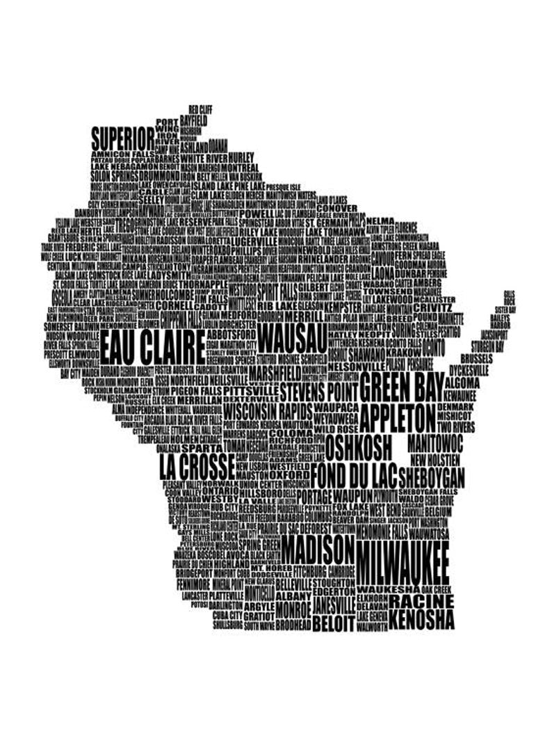 Wisconsin Typography