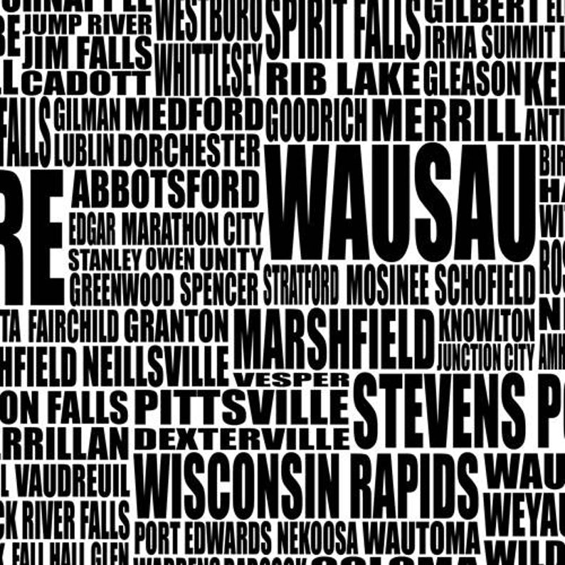 Wisconsin Typography