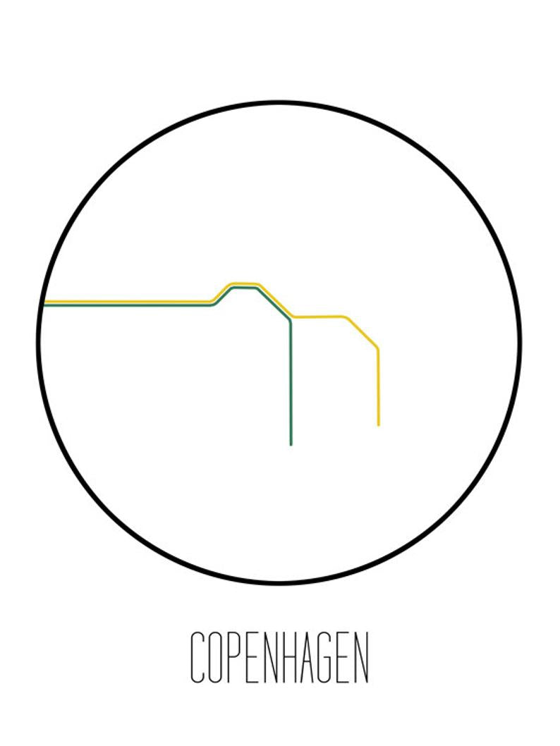 Copenhagen Minimalist Metro