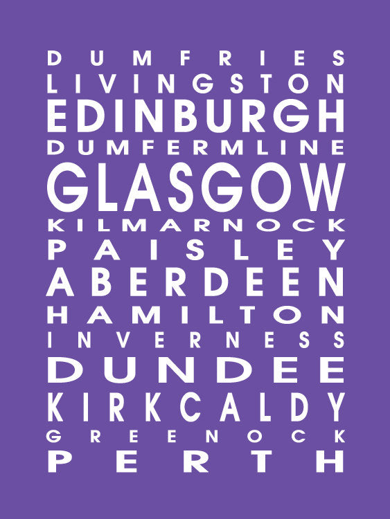 Rollo de autobús de Escocia