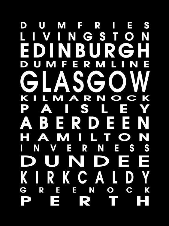 Rollo de autobús de Escocia