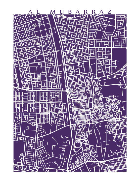 Map of Al Mubarraz