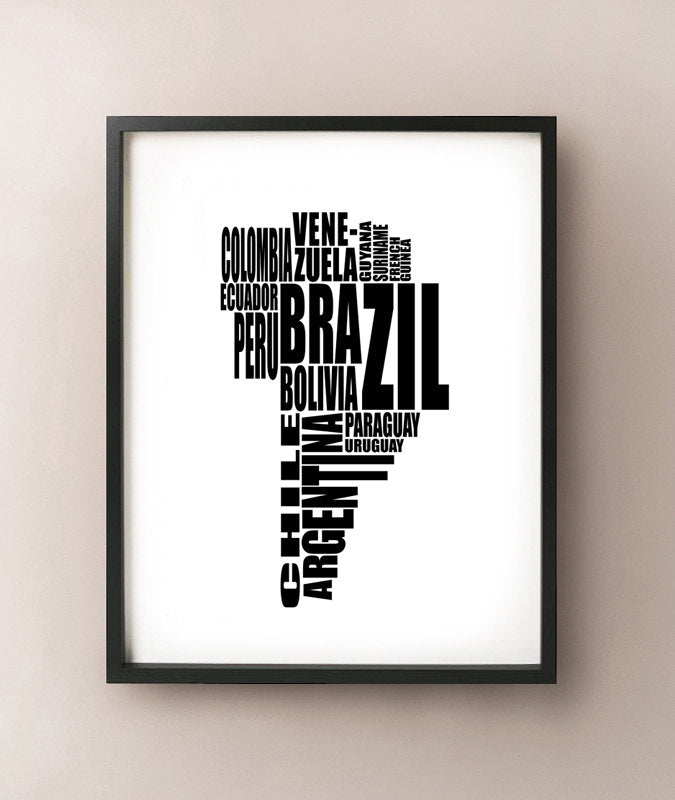 Tipografía de América del Sur