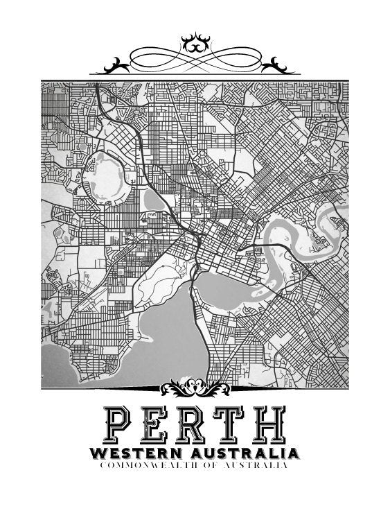 Perth Vintage B&W