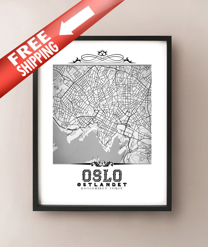 Oslo Vintage B&W