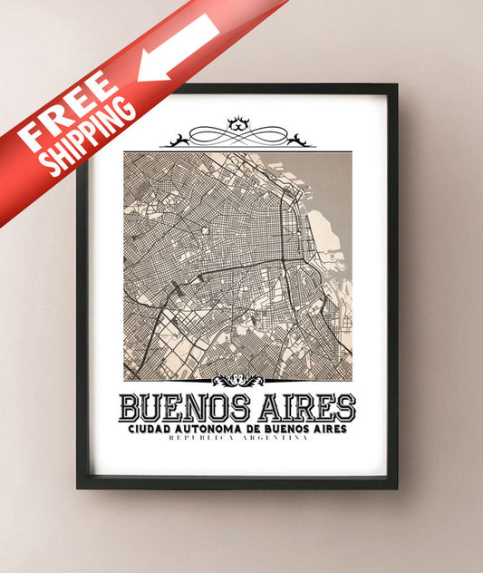 Buenos Aires Vintage Sepia