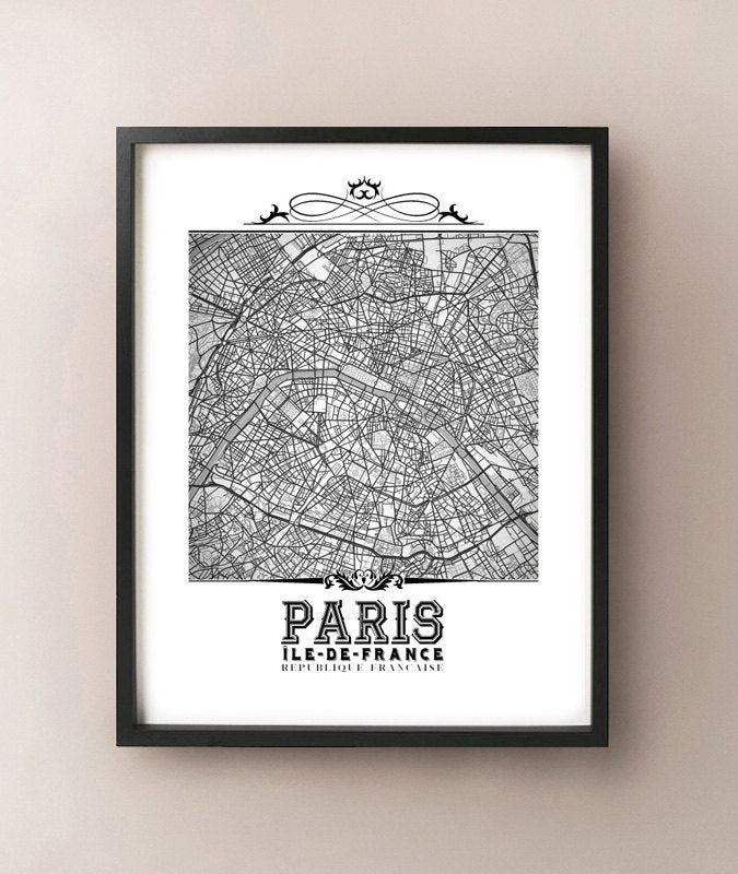Paris Vintage B&W