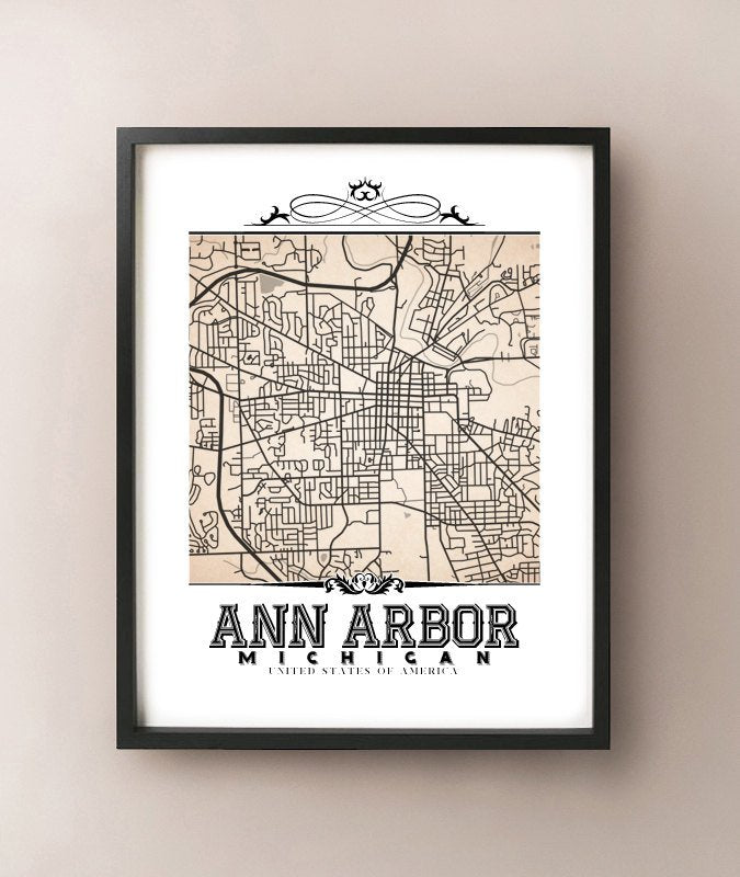 Ann Arbor Vintage Sepia