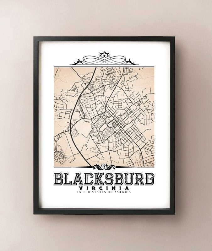 Blacksburg Vintage Sepia