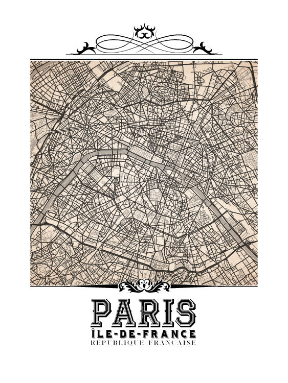 Paris Vintage Sepia