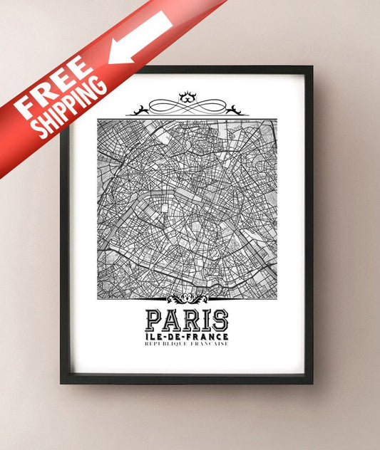 Paris Vintage B&W