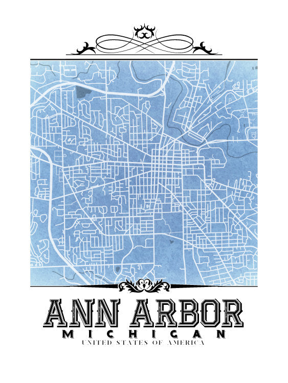 Plano vintage de Ann Arbor