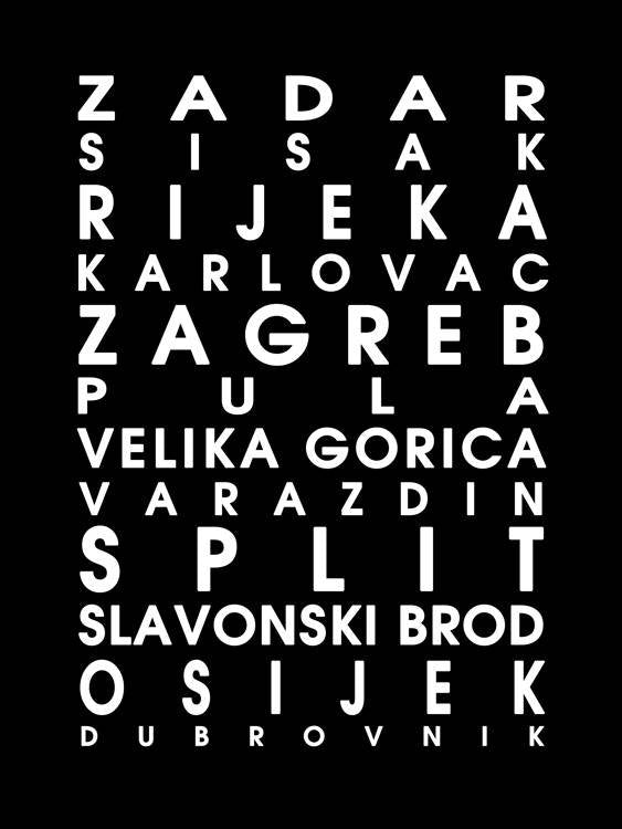Rollo de autobús de Croacia