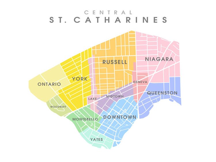 Barrios centrales de St. Catharines