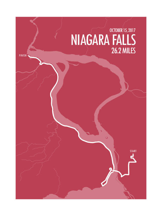 Maratón Internacional de las Cataratas del Niágara 2017