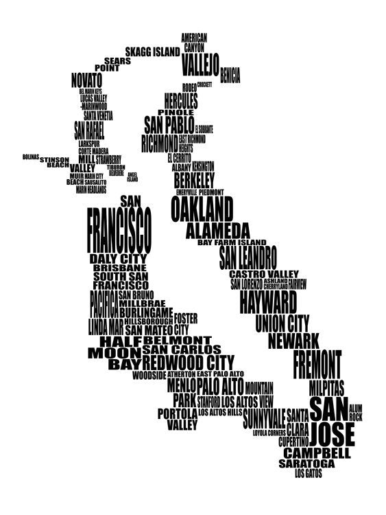 Tipografía del Área de la Bahía de San Francisco