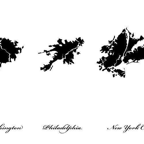 Silueta de Estados Unidos