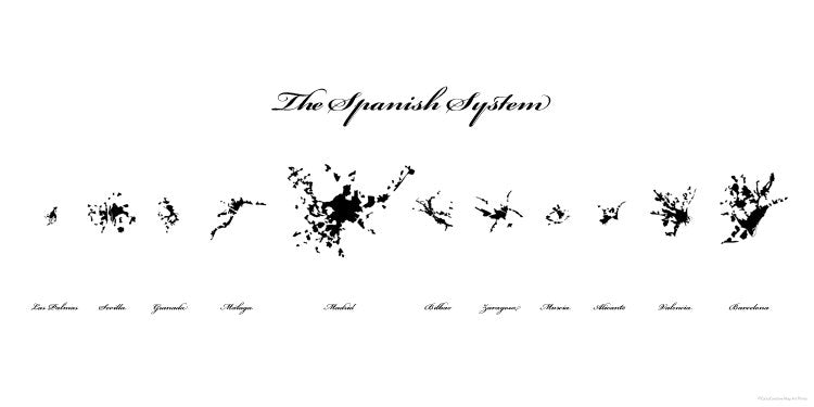 Spanien Silhouette