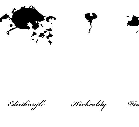 Silueta de Escocia