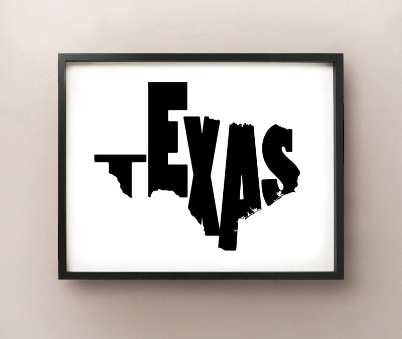 Texas Typography