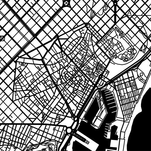 Barcelona B&W