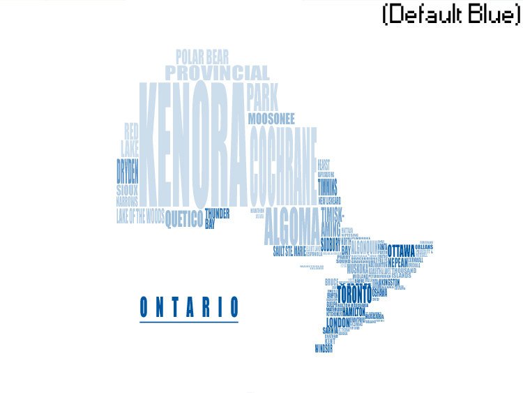 Tipografía Ontario