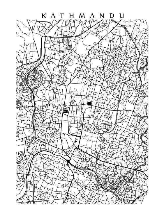 Kathmandu B&W