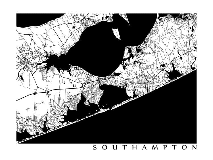 Southampton en blanco y negro