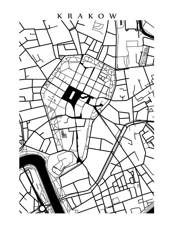 Krakow B&W