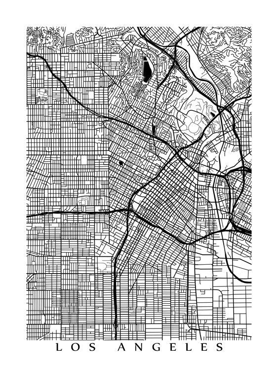 Los Angeles B&W