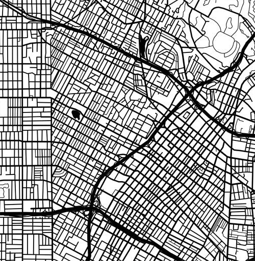 Los Angeles B&W