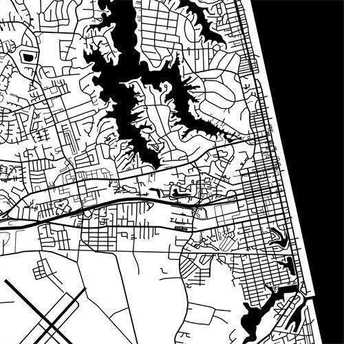 Virginia Beach, VA B&W