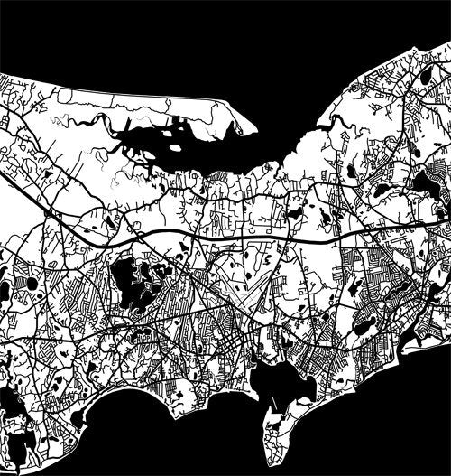 Cabo Cod, Massachusetts en blanco y negro