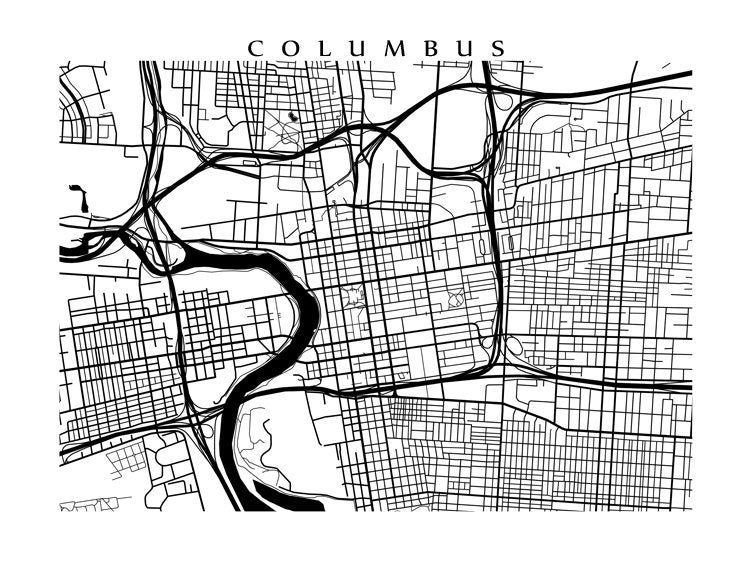 Columbus, OH B&W