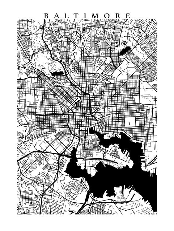 Baltimore en blanco y negro