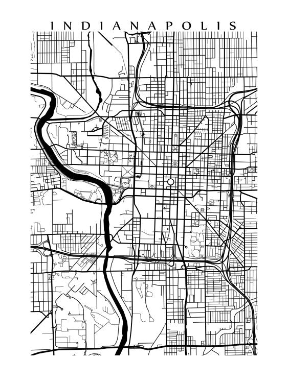 Indianapolis B&W