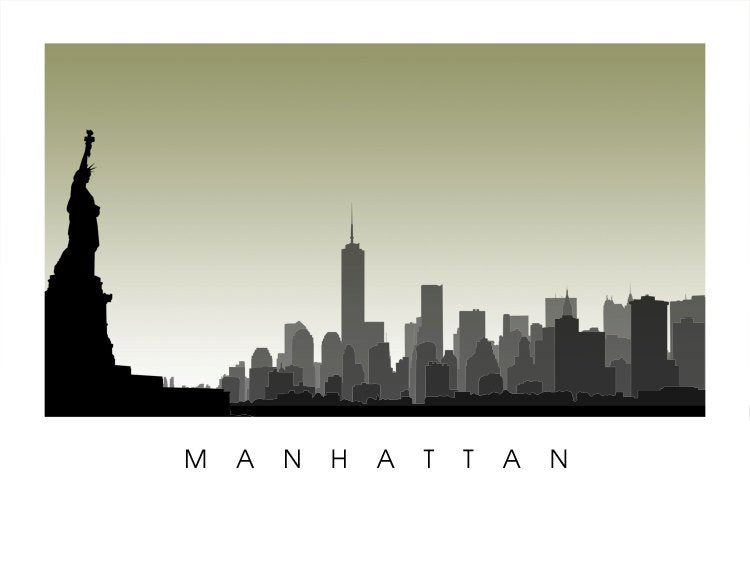 Horizonte del Bajo Manhattan