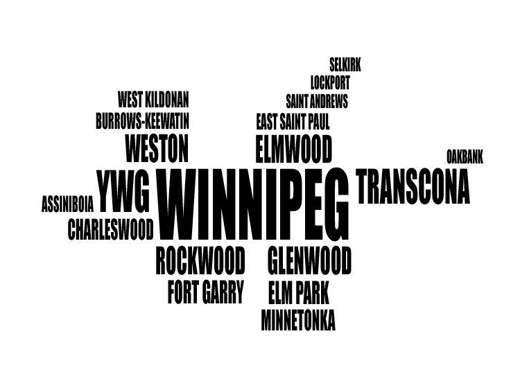 Tipografía Winnipeg