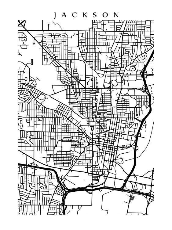 Jackson, MS B&W
