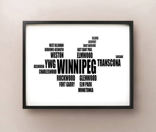 Winnipeg Typografie