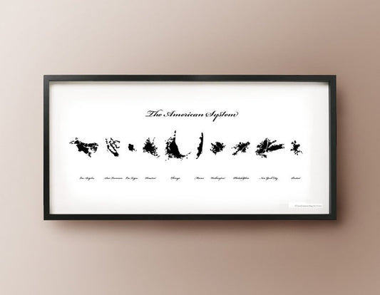 Silueta de Estados Unidos