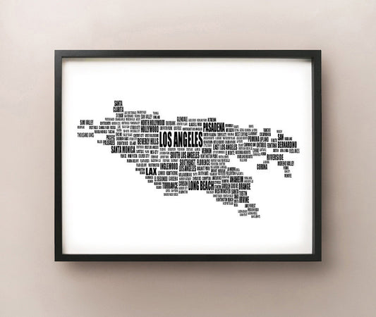 Los Angeles Typografie