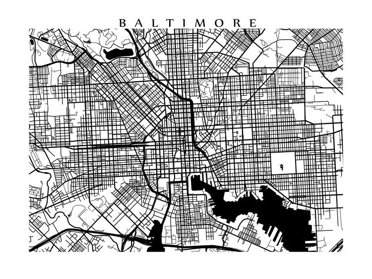 Baltimore en blanco y negro