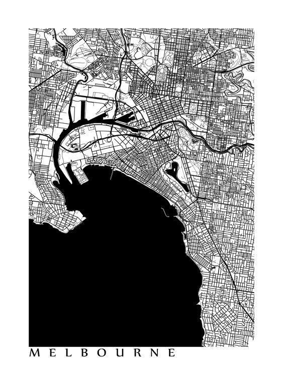 Melbourne B&W