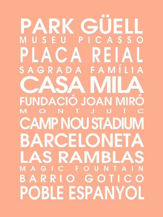 Rollo de autobús de Barcelona